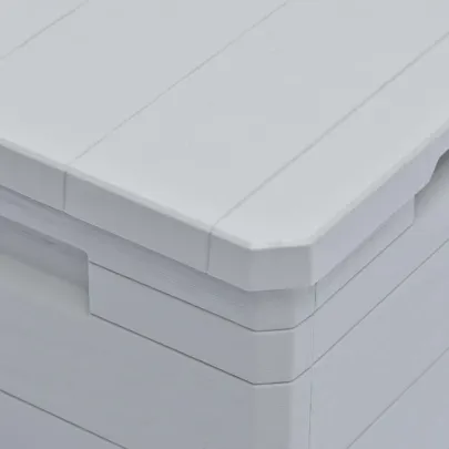 Ladă Depozitare Exterior 90L - Gri Deschis | Livrare Gratuită