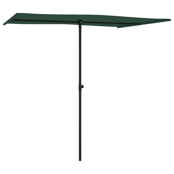 Umbrelă de Grădină cu Stâlp Aluminiu Verde | Livrare Gratuită Umbrelă de Grădină cu Stâlp Aluminiu Verde | Livrare Gratuită
