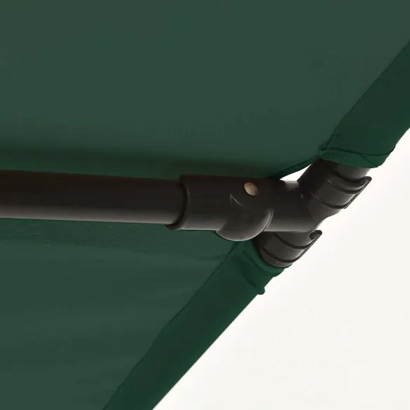 Umbrelă de Grădină cu Stâlp Aluminiu Verde | Livrare Gratuită Umbrelă de Grădină cu Stâlp Aluminiu Verde | Livrare Gratuită