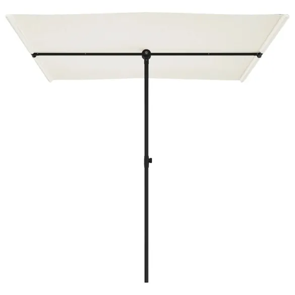 Umbrelă Grădină Aluminiu Albă 2x1.5m - Livrare Gratuită Umbrelă Grădină Aluminiu Albă 2x1.5m - Livrare Gratuită