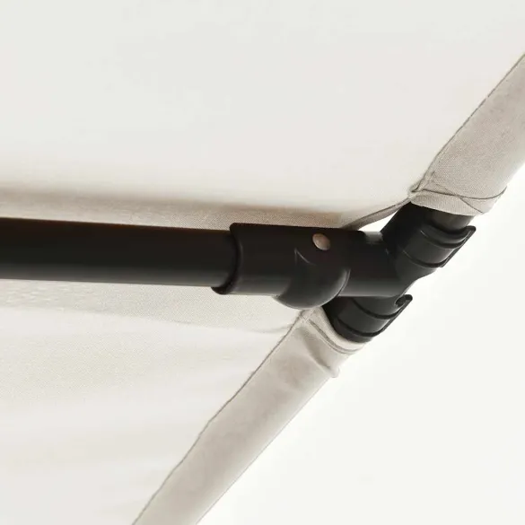 Umbrelă Grădină Aluminiu Albă 2x1.5m - Livrare Gratuită Umbrelă Grădină Aluminiu Albă 2x1.5m - Livrare Gratuită