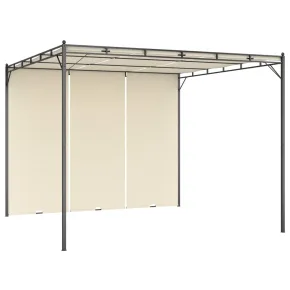 Pavilion de Grădină cu Perdea - Protecție Solară - 3x3m