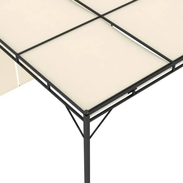 Pavilion de Grădină cu Perdea - Protecție Solară - 3x3m Pavilion de Grădină cu Perdea - Protecție Solară - 3x3m