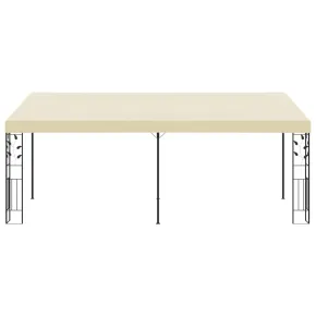 Pavilion de Perete Crem 6x3m - Acoperiș pentru Grădină | Livrare Gratuită 2