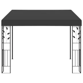 Pavilion de perete antracit 3x3m | Livrare gratuită 2