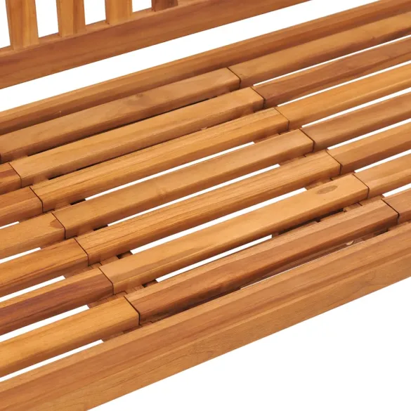 Bancă Grădină 3 Locuri cu Masă - Lemn Masiv de Tec | Livrare Gratuită