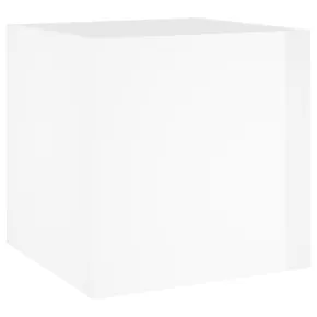 Jardinieră Albă Lemn Compozit 40x40 cm - Livrare Gratuită 2