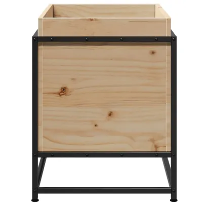 Jardinieră Grădină Lemn Masiv Pin - 60x40x50 cm | Livrare Gratuită