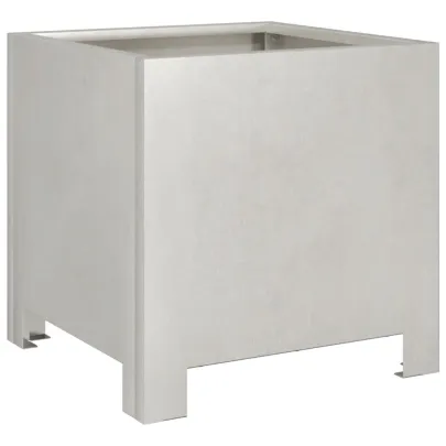 Jardinieră Oțel Inoxidabil 30x30x30 cm - Livrare Gratuită