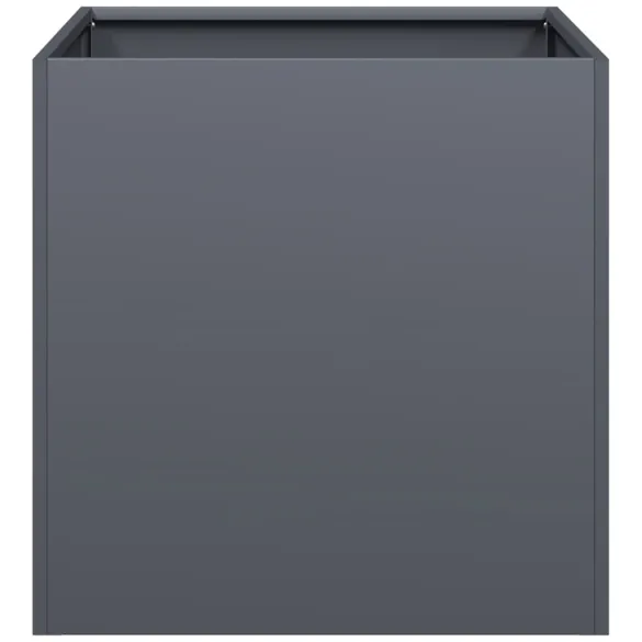 Jardinieră Antracit Oțel Laminat la Rece 40x40x40 cm