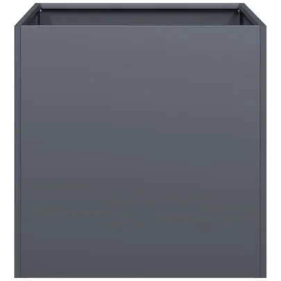 Jardinieră Antracit Oțel Laminat la Rece 40x40x40 cm