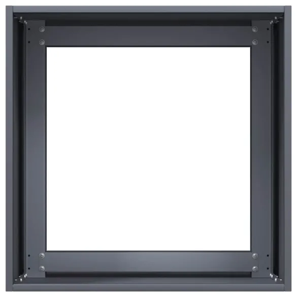 Jardinieră Antracit Oțel Laminat la Rece 40x40x40 cm