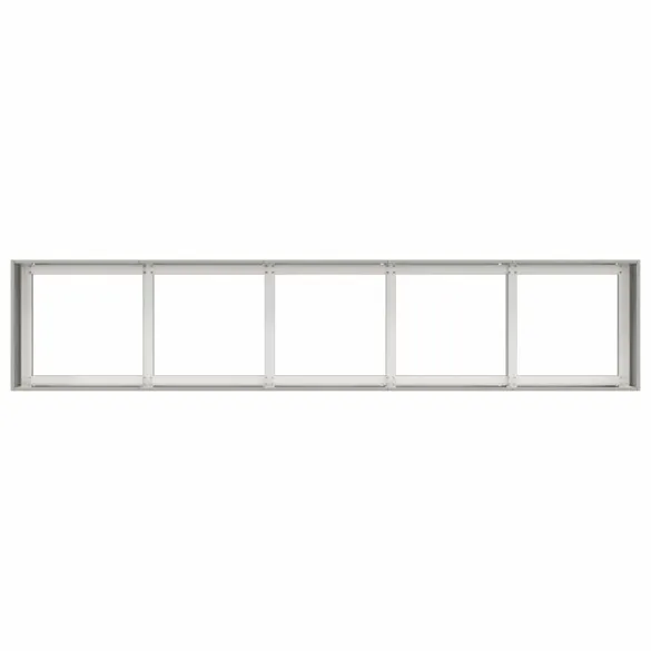 Jardinieră Oțel Inoxidabil 200x40x40 cm | Livrare Gratuită