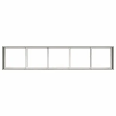 Jardinieră Oțel Inoxidabil 200x40x40 cm | Livrare Gratuită