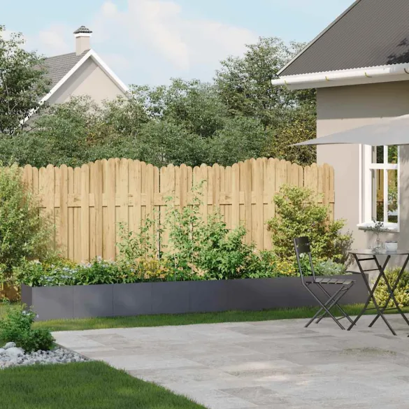 Jardinieră Antracit Oțel Laminat la Rece 360x40x40 cm