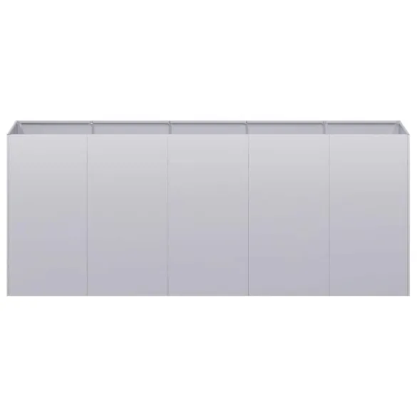 Jardinieră Oțel Galvanizat 200x40x80 cm - Livrare Gratuită