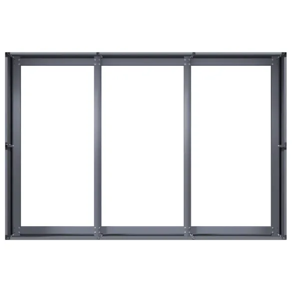 Jardinieră Antracit Oțel 120x80x40 cm - Livrare Gratuită