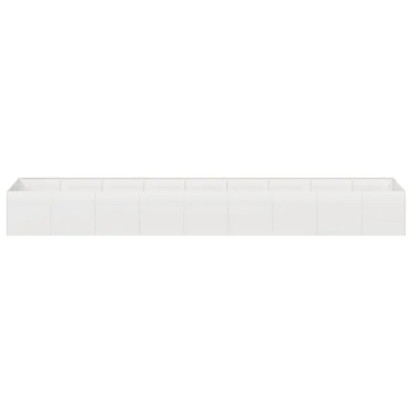 Jardinieră 360x80x40 cm oțel inoxidabil