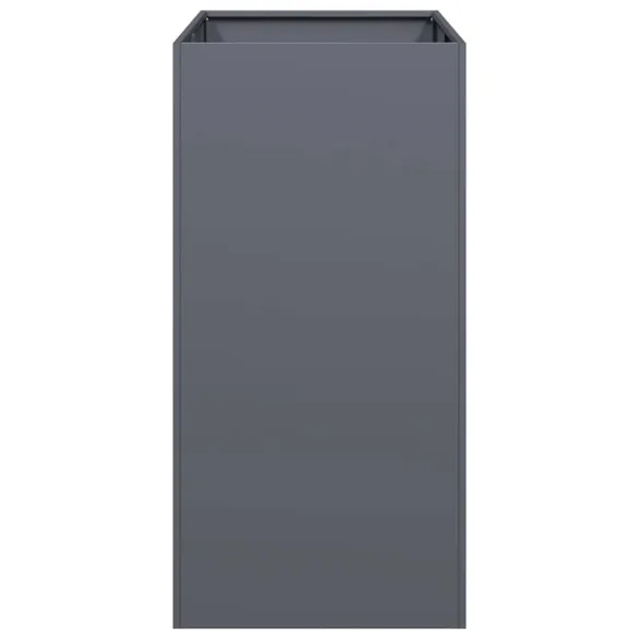 Jardinieră Antracit Oțel 40x80x80 cm - Livrare Gratuită