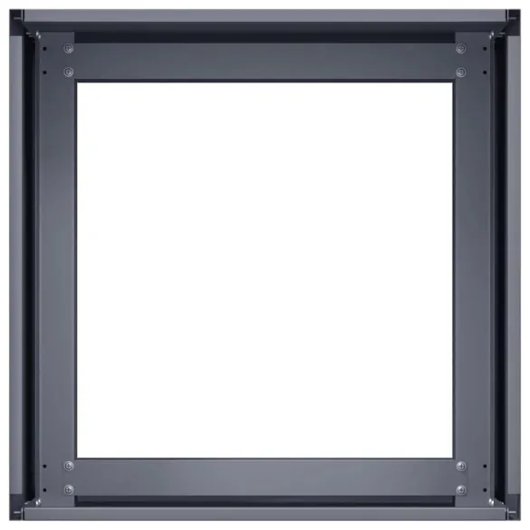 Jardinieră Antracit Oțel 40x40x30 cm - Livrare Gratuită