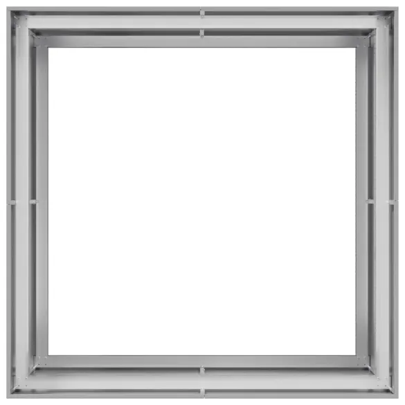 Jardinieră Oțel Galvanizat 100x100x80 cm - Livrare Gratuită