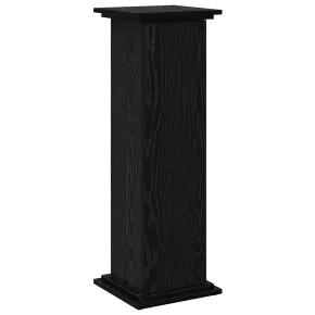 Suport Plante cu Depozitare Stejar Negru 90 cm | vidaXL 2