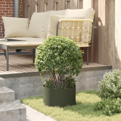 Set 5 Ghivece Verde Măsliniu - Interior/Exterior