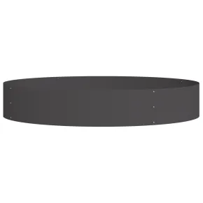 Ghiveci Metal Negru Mare pentru Grădină | Comandă cu Livrare Gratuită 2