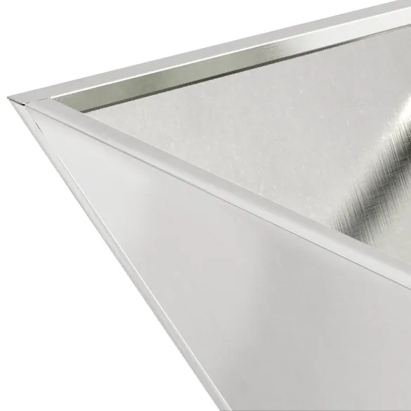 Ghivece Grădină Oțel Inoxidabil - Set 5 Bucăți