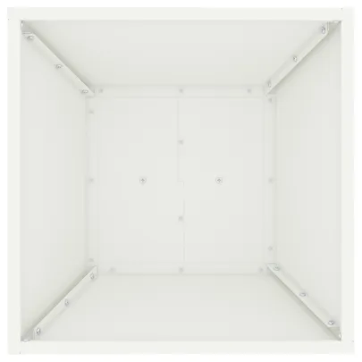 Suport Plantă Metal Alb 40x40x101 cm | Interior/Exterior