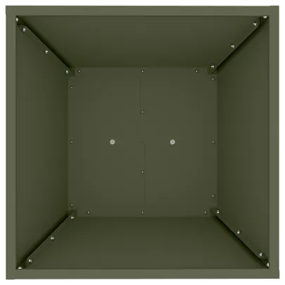 Suport Plantă Metal Verde Oliv 40x40x101 cm | Livrare Gratuită