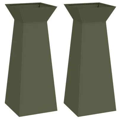 Suport Plantelor Metalic Verde Oliv | Livrare Gratuită