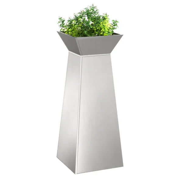 Suport Plante Oțel Inoxidabil 40x40x101 cm | Durabil