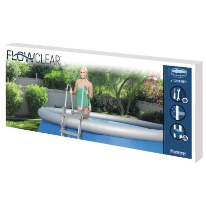 Scară Piscină 4 Trepte Flowclear - Siguranță și Stabilitate