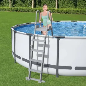 Scară Siguranță Piscină 4 Trepte Flowclear - 132 cm