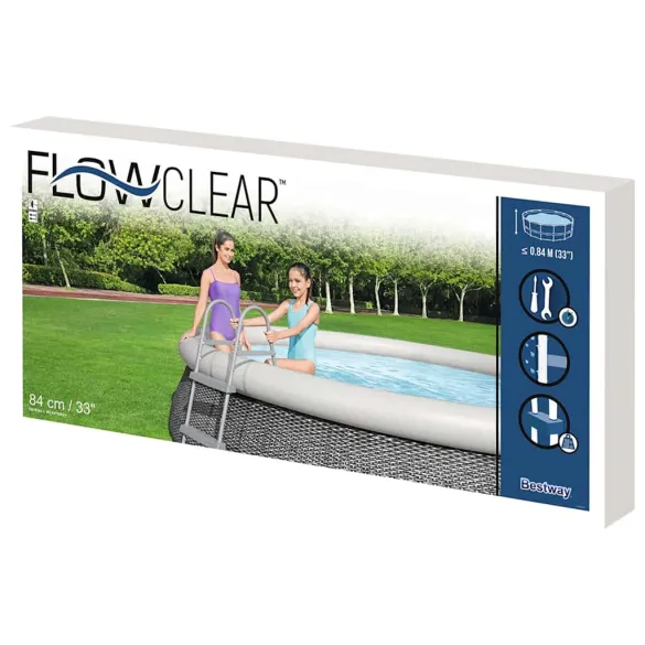 Scară Piscină 2 Trepte Flowclear 84 cm - Bestway