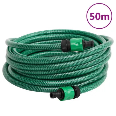 Furtun Piscină PVC Verde 50m - Livrare Gratuită