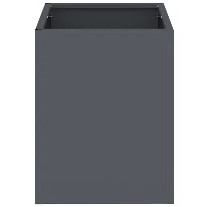 Vază Grădină Industrială Antracit 50x32x40 cm | Livrare Gratuită