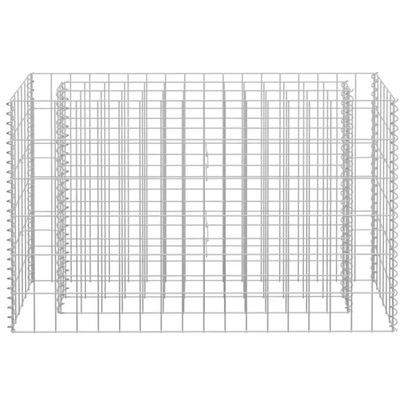 Strat Înălțat Gabion - Oțel Galvanizat Rezistent | Livrare Gratuită