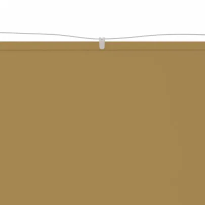 Copertină Verticală Bej 100x800 cm - Oxford Rezistent