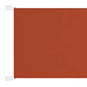 Copertină verticală teracotă 100x800 cm - Oxford rezistent 2