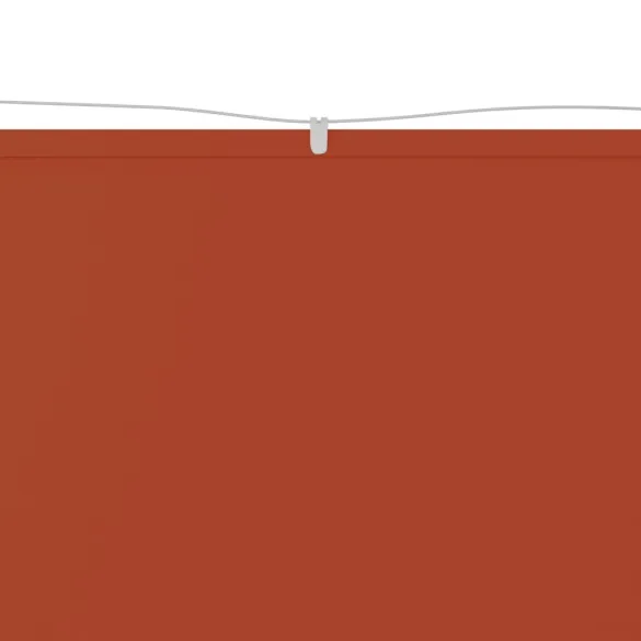 Copertină verticală teracotă 100x800 cm - Oxford rezistent Copertină verticală teracotă 100x800 cm - Oxford rezistent