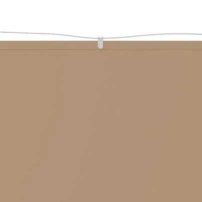 Copertină Verticală Gri Taupe 60x1000 cm - Oxford Rezistent
