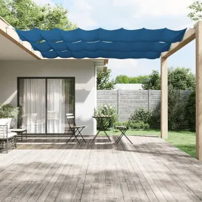 Copertină Verticală Albastră Oxford 100x800 cm | Livrare Gratuită