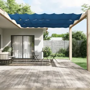 Copertină Verticală Albastră - Protecție UV și Intimitate