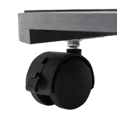 Suporturi cu Role pentru Plante | Gri | Ø30x7,5 cm | WPC