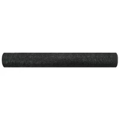 Plasă Protecție Intimitate Negru 1,5x25m HDPE 75g/m²