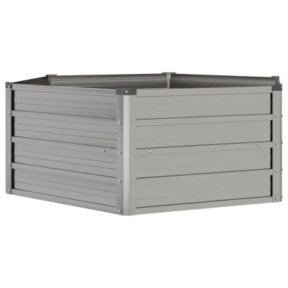 Strat Grădină Ridicat Hexagonal - Oțel Corten | Livrare Gratuită