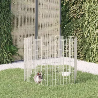 Adăpost pentru Animale - Cușcă Rezistentă, Fier Galvanizat