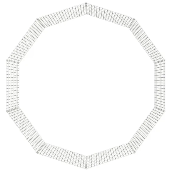 Adăpost pentru Animale - 10 Panouri - Fier Galvanizat